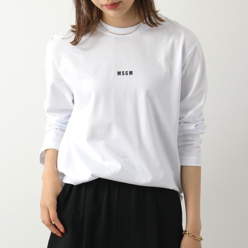 MSGM エムエスジーエム 長袖 Tシャツ 2000MDM501 3341MDM501