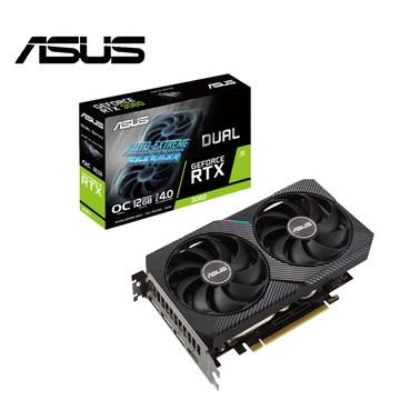 【顯卡+主機板】華碩 Dual RTX 3060 V2 OC 12GB 顯示卡 + 華碩 TUF GAMING B850-PLUS WIFI7 主機板