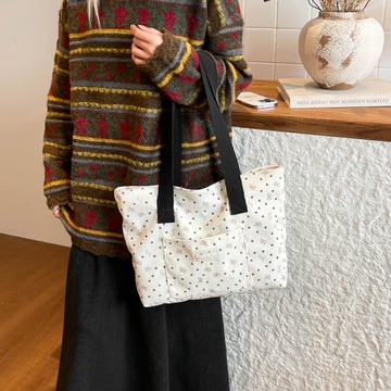大容量 上班通勤 托特包 包包女 時尚 小衆設計 百搭 休閒 單肩包 手提包 肩揹包 腋下包 側揹包 ins 氣質 女包
