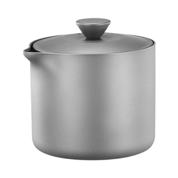 TEMPEST 純鈦雙層泡茶器 附收納包 180ml 雙層純鈦泡茶器 雙層鈦隔熱 泡茶器 戶外茶具套裝 鈦茶杯
