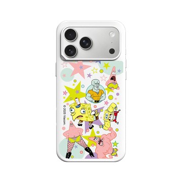 iPhone 17 Pro Max SolidX 白 - 海綿寶寶 SpongeBob - 深海迷因圖