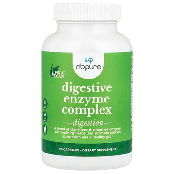 NB Pure, 消化酶複合物，90 粒膠囊
