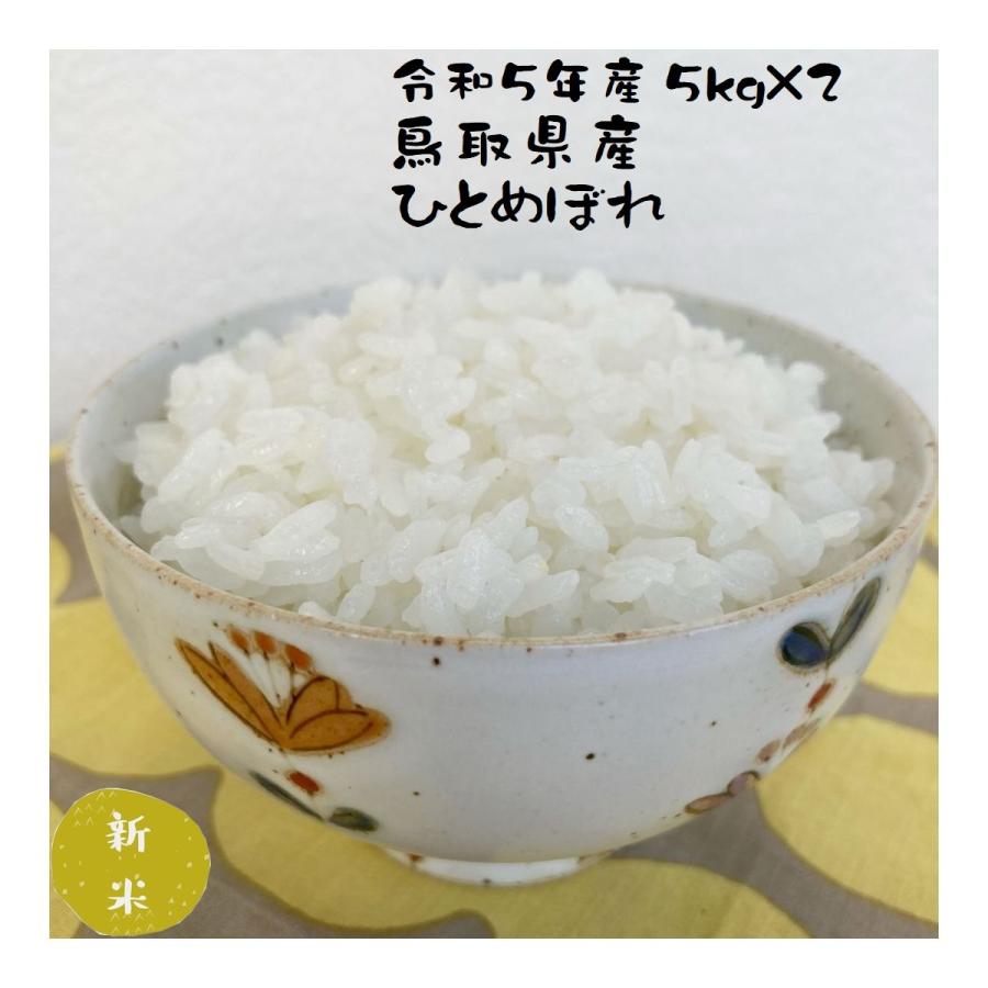 米 お米 新米 10kg ひとめぼれ (5kg×2)  お米マイスター厳選 精白米 鳥取県産 令和5年産