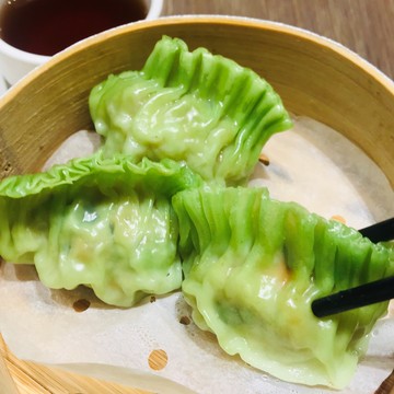 翡翠魚翅餃(全素) 12顆/盒【素食】【港點】【寶達蔬食餐廳】【港式點心】