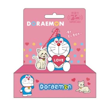 【悠遊卡】哆啦A夢3D發光造型Supercard悠遊卡-戀愛ing-受託代銷
