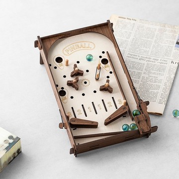 【 DIY 手作】趣味彈珠台 聖誕禮物 質感設計 兒童玩具