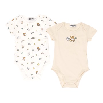 Moschino Kids 嬰幼兒小熊連體衣