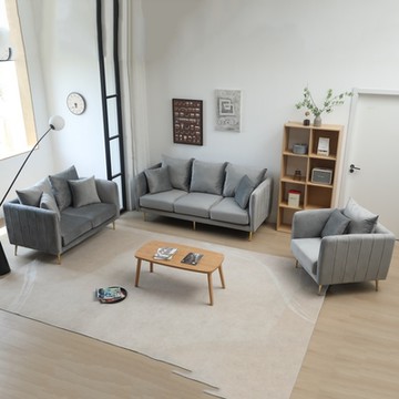 MUNA家居  羅莎布沙發(全組)(1708)  195X90X75cm