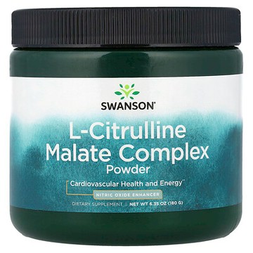 Swanson, L-瓜氨酸蘋果酸復合物，6.35 盎司（180 克）