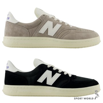 New Balance T500 休閒鞋 男鞋 女鞋 復古 灰棕/黑【運動世界】CT500CJ-D/CT500CK-D