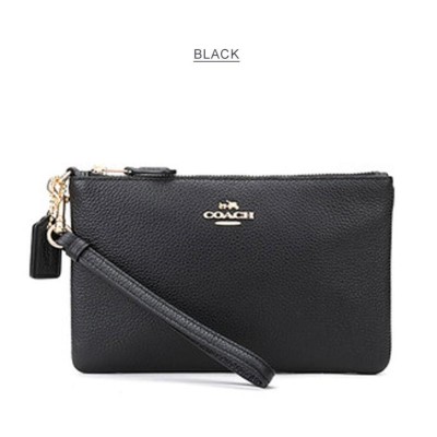 BLACK COACH SMALL WRISTLET (22952LIBLK)