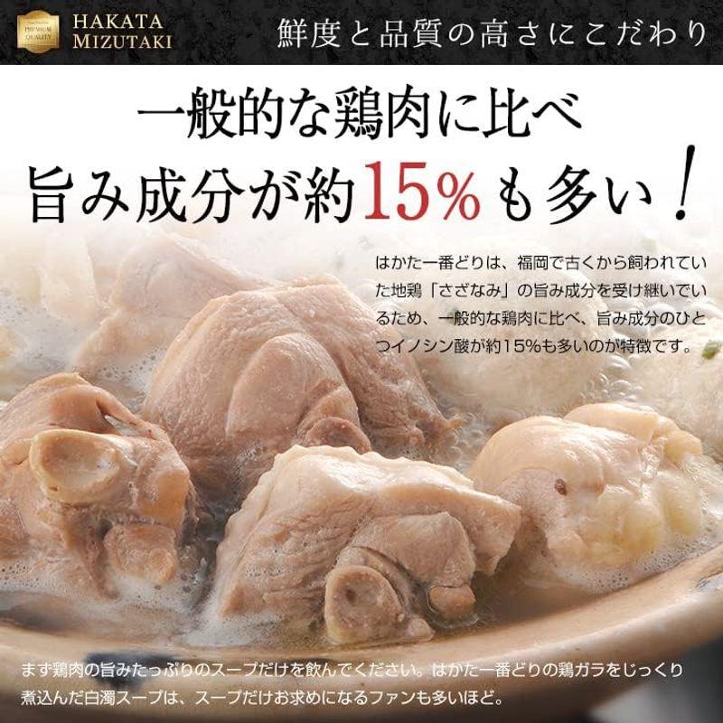 水炊き 2-3人用 水炊き鍋 博多水炊き 鍋 はかた一番どり 冷凍