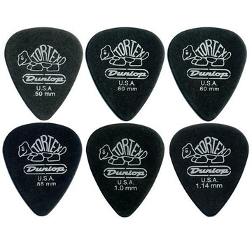 DUNLOP PITCH BLACK 烏克麗麗/木吉他/民謠吉他/電吉他/電貝斯用彈片 PICK【唐尼樂器】