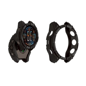 【半包保護殼】適用 Garmin Fenix 8 43mm AMOLED 專用 手錶 鎧甲錶殼 防摔 邊框 軟殼