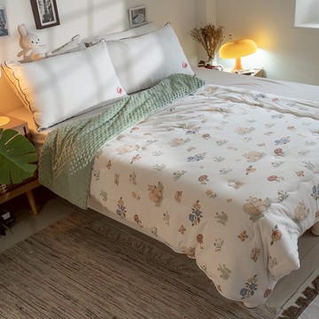 棉床本舖 ins針織點點被 5X7尺 可水洗 可單蓋 保暖恆溫性佳 附提袋 暖被 冬被 韓國棉被