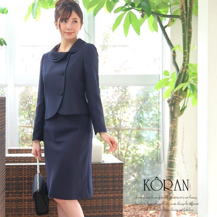 各サイズ再入荷 ママスーツ 入学式 卒業式 レディース セレモニースーツ 母親 おしゃれ 高級 入園式 卒園式 ネイビー スカート フォーマルスーツ 大きいサイズ 通販 Lineポイント最大0 5 Get Lineショッピング