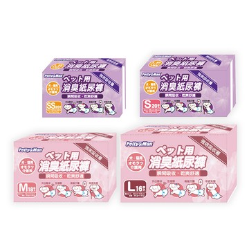Petty man PTM強效吸收紙尿褲(寵物用) x3包