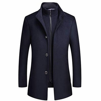 ピーコート メンズ Pコート ショート丈 ウール コート ビジネス メルトン ダブル アウター 服 カジュアル 秋冬 暖かい 通販 Lineポイント最大get Lineショッピング