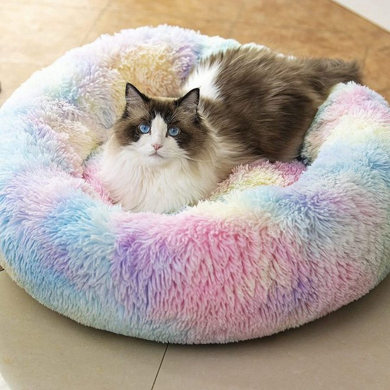 Raimaiso 猫 べッド 犬 ベッド 冬ドーナツクッションマットふわふわ 耐噛み 滑り止め 洗える ペット用 かわいい あたたかい 綿の増分 保温 通販 Lineポイント最大0 5 Get Lineショッピング