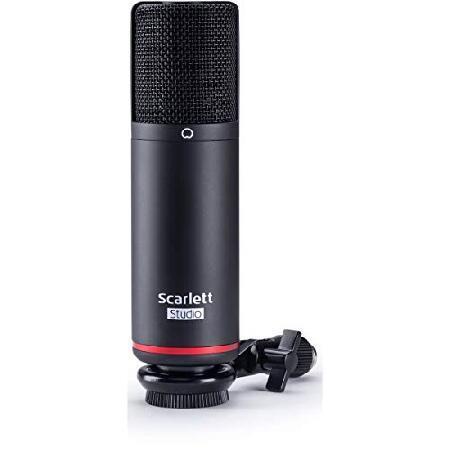 Focusrite Scarlett Solo Studio 3rd Gen USB Audio Interface and Recording Bundle with Boom Microphone Stand, Microphone Cables and Pop Fi（並行輸入品）