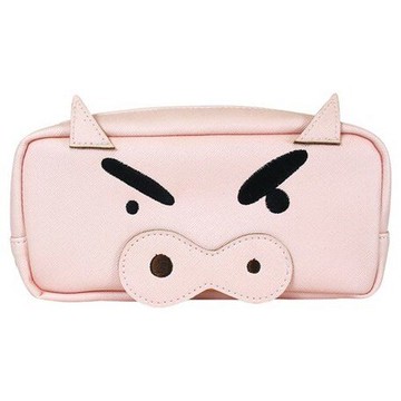 大賀屋 日貨 蠟筆小新 筆袋 不理不理佐衛門 肥嘟嘟佐衛門 鉛筆袋 小新 野原新之助 化妝包 正版 J00016161