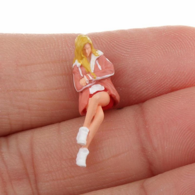 女人体 GLSTOY ミニチュアモデル 人体モデル 女の子の人物フィギュア シミュレーション女の子人々モデル しろ ミニ人体