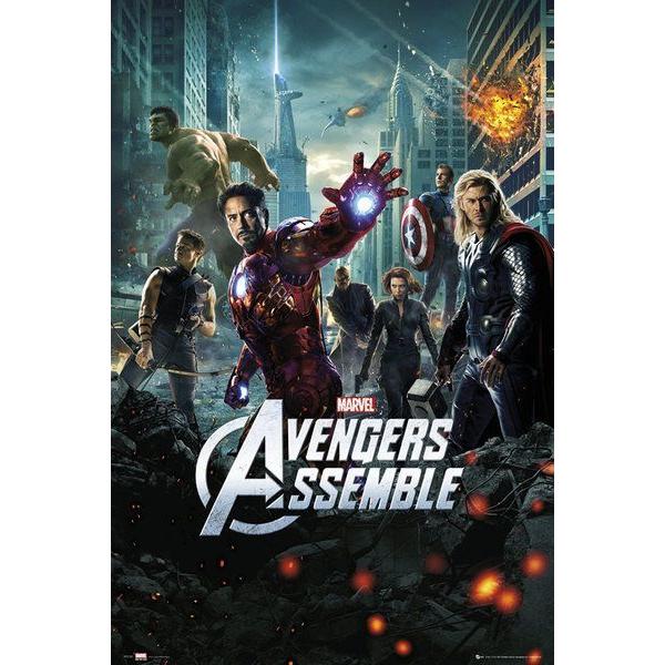 アベンジャーズ 映画ポスター マーベル US版 24×36インチ (61×91.5cm) of1 | LINEブランドカタログ