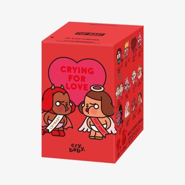 POPMART 泡泡瑪特 CRYBABY 愛神的眼淚系列 手辦 哭娃 公仔 盲盒 公仔 全新未拆封