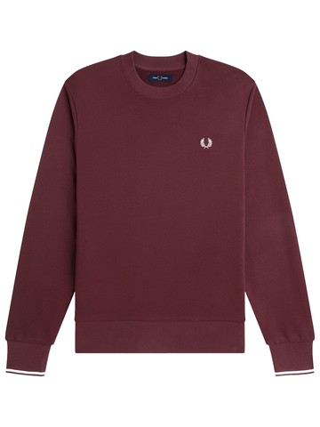 fred perry sweatshirt with logo