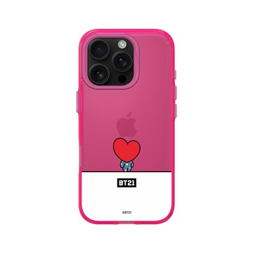 iPhone 16 Pro Clear 粉漾桃 - BT21 - 猜猜是誰？ TATA