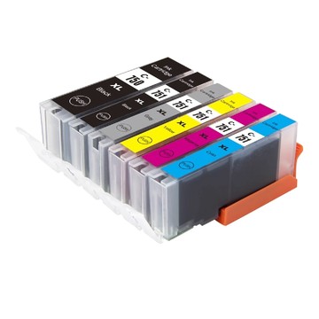 Canon 【TC墨水匣】PGI-750XL+CLI-751XL 6色組 全新副廠墨水匣 適 CANON PIXMA iP8770/MG6370/MG7170/MG7570