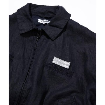 親，這個商品名稱沒有日文部分，直接輸出原文就可以啦： ```Linen Heli Crew Jacket```