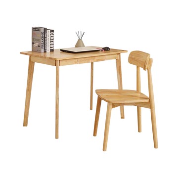 Homelike 喜家居100cm書桌椅組(一桌一椅)(2412-19)
