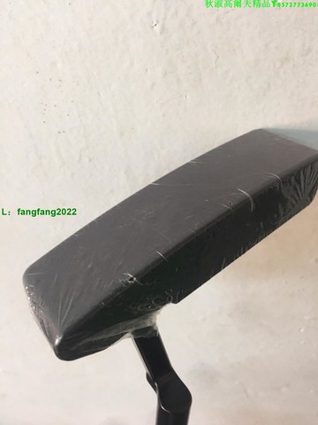 高爾夫推桿一字推桿條形推桿CNC桿頭重400克電鍍鋼桿加粗真皮握把