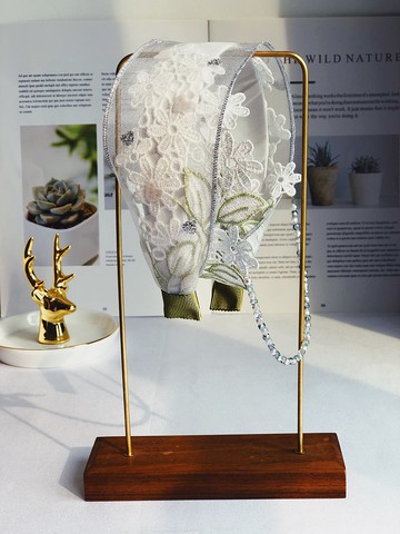 原創宮廷款翠綠色髮箍