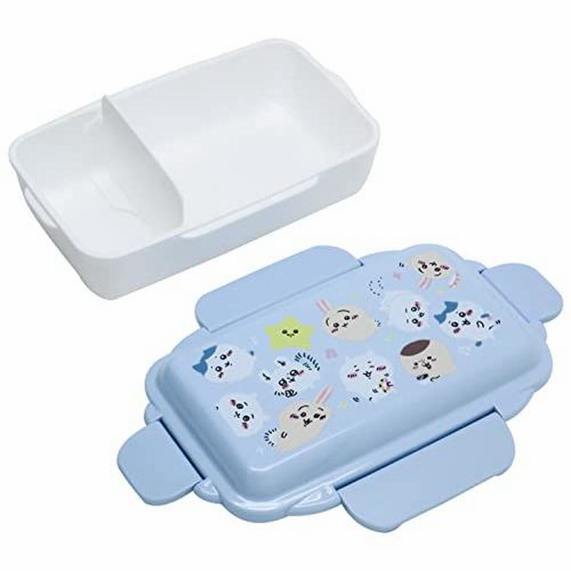 OSK 弁当箱 ちいかわ ランチボックス 日本製 抗菌 PCD-500 ブルー 