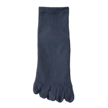 NicoFun 愛定做 短筒五趾防滑瑜伽襪 FYK24YOGA04 70g 22.5~25cm 運動襪  藍