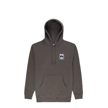 RIPNDIP FELINE FINE HOODIE CHARCOAL