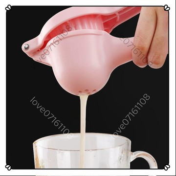 【臺灣出貨】檸檬榨汁器手動檸檬擠壓器家用加厚塑料橙子檸檬夾子廚房壓汁器