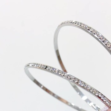 現貨專區｜亮鑽特大圈圈耳環70mm(hde18)｜送禮精選店家★Reyna jewelry 女王飾品