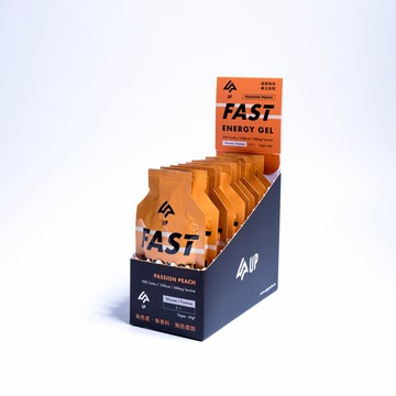 UP FAST 能量果膠-百香蜜桃風味 10入