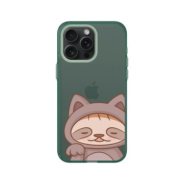 iPhone 15 Pro Max Clear 憂墨綠 - Keigo - Sleepy Sloth