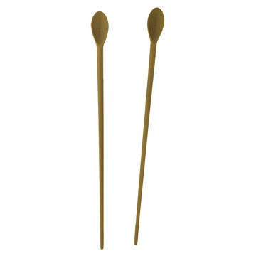 NEOFLAM 矽膠調理長筷匙  32cm  榛果奶茶  1組