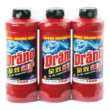 通樂全效疏通劑500毫升 3入