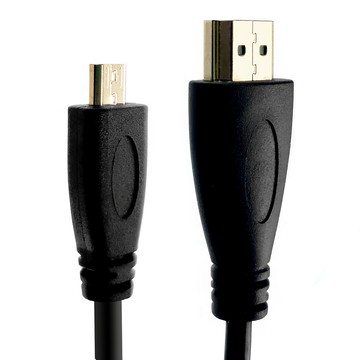 UniSync HDMI轉Micro HDMI高畫質影音傳輸線 1.8M PVC材質 中國製造  1條