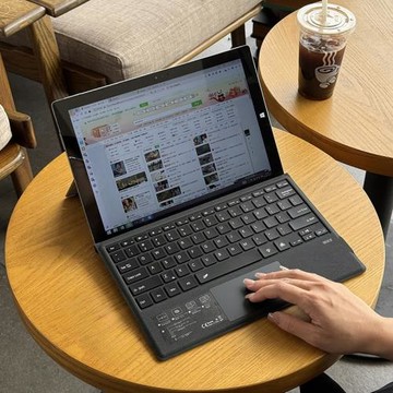 適用微軟surface鍵盤pro3/4/5/6/7+磁吸藍牙go2/4屏幕蓋8/9/10/X