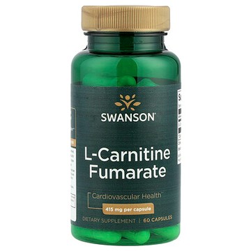 Swanson, L-肉鹼富馬酸鹽，415 毫克，60 粒膠囊