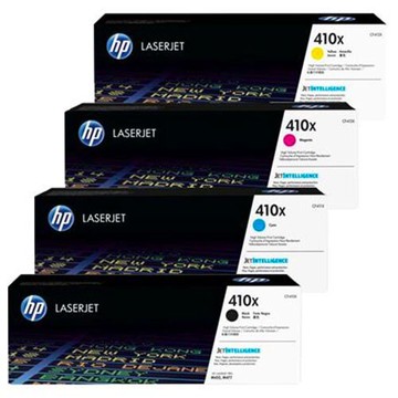 【超殺組合價】HP 410X CF410X/CF411X/CF412X/CF413X 原廠碳粉匣一黑三彩特惠組
