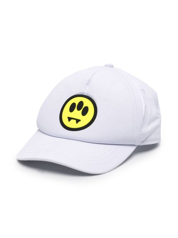 Barrow kids - logo-embroidered baseball cap - kids - Cotton - 54 cm - White