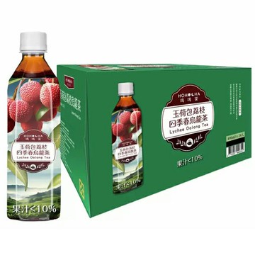 [COSCO代購5]  D149839 喝喝茶 玉荷包荔枝四季春烏龍茶 490毫升 X 24入